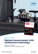 Medição ideal com tecnologia multissensor– Seleção de sensores em máquinas de medição por coordenadas multissensor