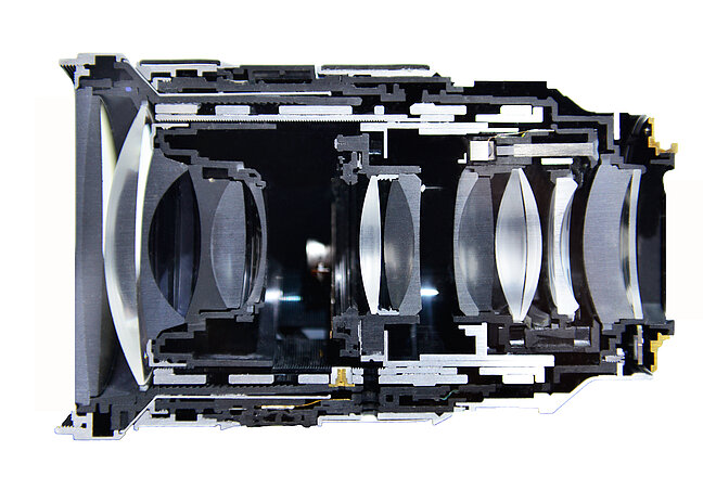Lentes - Sistemas de lentes para imagens ópticas, por exemplo, em câmaras
