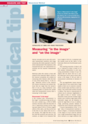 Measurement "in the image" and "on the image" – What coordinate measuring machines with image processing can do