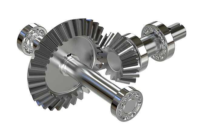 Disc and pinions - Workpieces for transmitting torques in gears with a change of direction