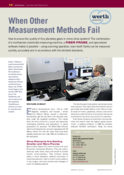 When other measuring methods fail / Maxon Motor AG