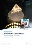 Měření v minutách – In-procesní zajištění kvality komplikovaných řezných desek forem / Mauth Werkzeug-Schleiftechnik GmbH