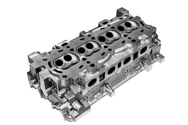 Cylinder heads - The cylinder head of the internal combustion engine contains the combustion chamber, oil passages, coolant passages and valve timing