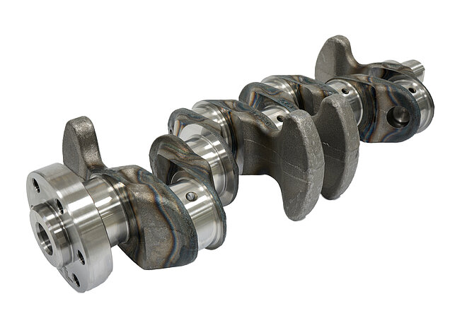 Crankshafts - Converting the reciprocating work of piston machines into rotary motion
